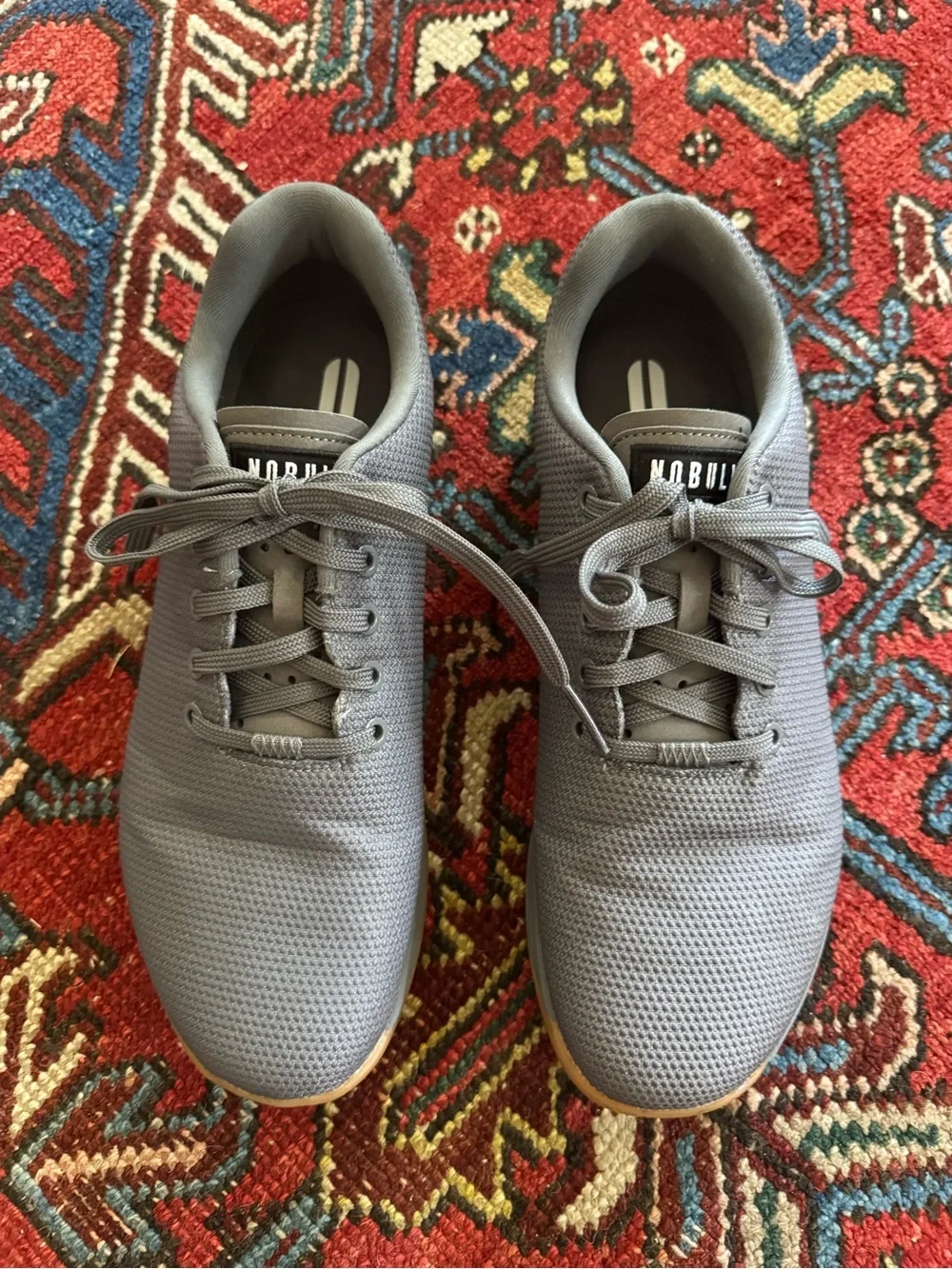 Men’s gray No Bull lifting shoes
